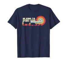 Ladda upp bild till gallerivisning, Be Kind To Every Kind T Shirt, Vegan Vegetarian Retro Tee
