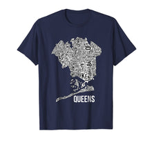 Ladda upp bild till gallerivisning, Funny shirts V-neck Tank top Hoodie sweatshirt usa uk au ca gifts for Queens Map T-Shirt Neighborhoods Of New York Tee-Shirt 835009
