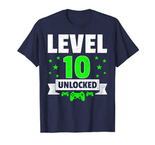 Ladda upp bild till gallerivisning, Funny shirts V-neck Tank top Hoodie sweatshirt usa uk au ca gifts for Level 10 Unlocked T-Shirt 10th Birthday Party Gamer T Shirt 2005636
