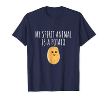 Ladda upp bild till gallerivisning, My Spirit Animal Is A Potato Shirt - Cute Potato T-Shirt
