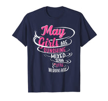Ladda upp bild till gallerivisning, Funny shirts V-neck Tank top Hoodie sweatshirt usa uk au ca gifts for Funny May Girls Are Sunshine T-Shirt Women Birthday Gifts 1174092
