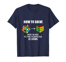 Ladda upp bild till gallerivisning, Funny shirts V-neck Tank top Hoodie sweatshirt usa uk au ca gifts for How To Solve Puzzle Cube - Funny Cubing Skills T-Shirt 950771
