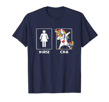 Ladda upp bild till gallerivisning, Funny shirts V-neck Tank top Hoodie sweatshirt usa uk au ca gifts for CNA Nurse Unicorn Dabbing Funny T Shirt Gifts Dab 777313
