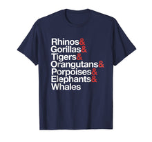Ladda upp bild till gallerivisning, Funny shirts V-neck Tank top Hoodie sweatshirt usa uk au ca gifts for Endangered List of Animals Species Awareness T-shirt 2118120
