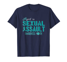 Ladda upp bild till gallerivisning, Funny shirts V-neck Tank top Hoodie sweatshirt usa uk au ca gifts for April is Sexual Assault Awareness Month T-Shirt 3122806
