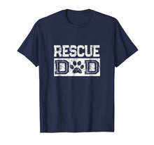 Ladda upp bild till gallerivisning, Retro Rescue Dad Dog TShirt Doggie Foster Parent Gift 840175
