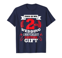 Ladda upp bild till gallerivisning, Funny shirts V-neck Tank top Hoodie sweatshirt usa uk au ca gifts for 2nd Wedding Anniversary Cotton Funny T-shirt Second Gift 2184052
