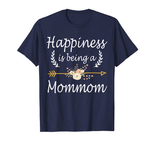 Happiness Is Being A Mommom Shirt Cute Mothers Day Gifts