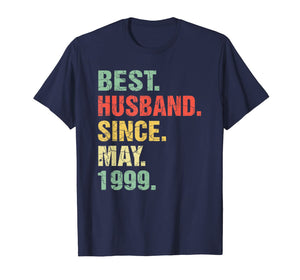 20th Wedding Anniversary Gifts Husband Since May 1999 Tee 723868