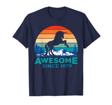 Ladda upp bild till gallerivisning, Unicorn Awesome Since 1979 Shirt 40th Birthday 40 Years Old 437029
