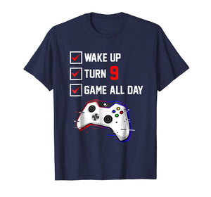 Funny shirts V-neck Tank top Hoodie sweatshirt usa uk au ca gifts for 9th Gamer Birthday Shirt Birthday Video Game T Shirt Gifts 684543