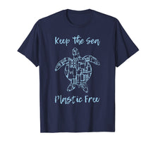 Ladda upp bild till gallerivisning, Funny shirts V-neck Tank top Hoodie sweatshirt usa uk au ca gifts for Save Sea Turtle T-Shirt Eco Friendly Anti Plastic Pollution 2112744
