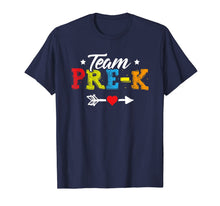 Ladda upp bild till gallerivisning, Team Pre-K Teacher Student Kids Preschool Back To School T-Shirt 225768
