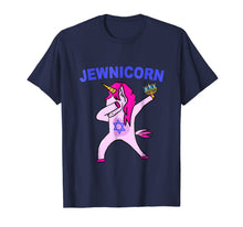 Ladda upp bild till gallerivisning, Jewnicorn Shirt | Funny Hanukkah Tshirt | Hanukkah Pajamas 498697
