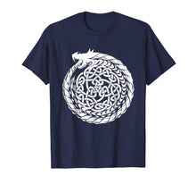 Ladda upp bild till gallerivisning, Celtic T-Shirt Irish Dragon Knot Circle Ireland St. Paddy's 258761
