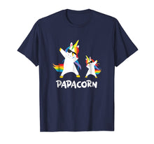 Ladda upp bild till gallerivisning, Funny shirts V-neck Tank top Hoodie sweatshirt usa uk au ca gifts for Funny Grandpa Dad Papa Unicorn Papacorn Dab Dabbing T Shirt 896906

