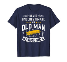 Ladda upp bild till gallerivisning, Funny shirts V-neck Tank top Hoodie sweatshirt usa uk au ca gifts for Mens An Old Man With A Harmonica Music Musician Gift T-Shirt 
