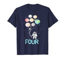 Ladda upp bild till gallerivisning, Funny shirts V-neck Tank top Hoodie sweatshirt usa uk au ca gifts for 4th Birthday Boy T-Shirt Birthday Astronaut Planet Space Tee 3149241
