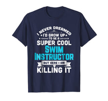 Ladda upp bild till gallerivisning, Funny shirts V-neck Tank top Hoodie sweatshirt usa uk au ca gifts for Super Cool Swim Instructor Swimming Teacher Gift Shirt 2312630
