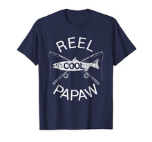 Ladda upp bild till gallerivisning, Mens Fishing Reel Cool Papaw Papa Dad T-Shirt Gift Father's Day 190616
