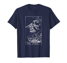 Ladda upp bild till gallerivisning, Funny shirts V-neck Tank top Hoodie sweatshirt usa uk au ca gifts for The Fool Tarot Card White Outline T Shirt 3195328
