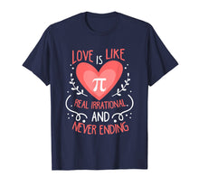 Ladda upp bild till gallerivisning, Funny shirts V-neck Tank top Hoodie sweatshirt usa uk au ca gifts for Love Is Like Pi Never Ending Funny Math Lover T-Shirt Gift 2354985
