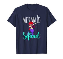 Ladda upp bild till gallerivisning, Funny shirts V-neck Tank top Hoodie sweatshirt usa uk au ca gifts for Mermaid Squad Shirt Women Dabbing Mermaid Birthday Party Tee 810655
