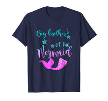 Ladda upp bild till gallerivisning, Funny shirts V-neck Tank top Hoodie sweatshirt usa uk au ca gifts for Funny Big Brother Of The Mermaid Birthday T Shirt 3145499
