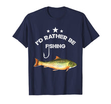 Ladda upp bild till gallerivisning, Funny shirts V-neck Tank top Hoodie sweatshirt usa uk au ca gifts for I'd Rather Be Fishing T-Shirt Funny Fisherman Gift Shirt 2053155
