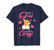 Ladda upp bild till gallerivisning, Funny shirts V-neck Tank top Hoodie sweatshirt usa uk au ca gifts for Just a girl who loves corgis T-Shirt 2144224
