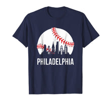 Ladda upp bild till gallerivisning, Funny shirts V-neck Tank top Hoodie sweatshirt usa uk au ca gifts for Philadelphia Downtown Baseball Philly Skyline T-Shirt 600316
