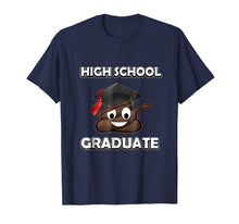 Ladda upp bild till gallerivisning, Funny High School Graduate Poop Emoji Graduation Party Shirt 775845
