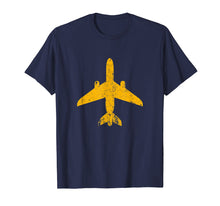Ladda upp bild till gallerivisning, Funny shirts V-neck Tank top Hoodie sweatshirt usa uk au ca gifts for Distressed Yellow Jet Airplane Aviation Pilot Gifts Flying T-Shirt 2414578
