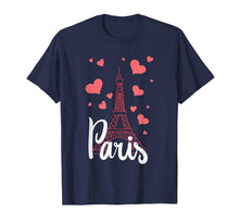 Ladda upp bild till gallerivisning, I Love Paris T-Shirt France Eiffel Tower Gift
