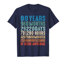 Ladda upp bild till gallerivisning, Funny shirts V-neck Tank top Hoodie sweatshirt usa uk au ca gifts for 80 Years Old 80th Birthday Vintage Retro T Shirt 960 Months 546249
