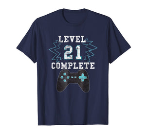 21st Birthday Video Game Humor Tee Funny Gamer Gifts T Shirt