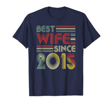 Ladda upp bild till gallerivisning, Funny shirts V-neck Tank top Hoodie sweatshirt usa uk au ca gifts for 4th Wedding Anniversary Gifts Best Wife Since 2015 555188
