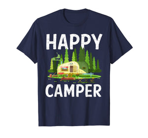 Funny shirts V-neck Tank top Hoodie sweatshirt usa uk au ca gifts for Happy Camper Tee Nature Camp Trailer RV Cute T-Shirt Gifts 828906
