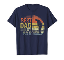 Ladda upp bild till gallerivisning, Mens Best Dad By Par Daddy Father's Day Gifts Golf Lover Golfer T-Shirt 72008

