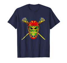 Ladda upp bild till gallerivisning, Lacrosse Shirt Sticks Crossed Skull Helmet 1582382
