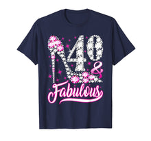 Ladda upp bild till gallerivisning, Funny shirts V-neck Tank top Hoodie sweatshirt usa uk au ca gifts for 40 and Fabulous T-Shirt 40th Birthday Gift Women 389921

