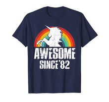 Ladda upp bild till gallerivisning, Funny shirts V-neck Tank top Hoodie sweatshirt usa uk au ca gifts for Unicorn Awesome Since 1982 37th Birthday TShirt Decoration 1285113
