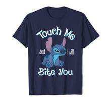 Ladda upp bild till gallerivisning, Funny shirts V-neck Tank top Hoodie sweatshirt usa uk au ca gifts for Stitch Touch Me And I Will Bite You Funny shirt for fans 177339
