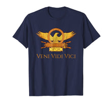 Ladda upp bild till gallerivisning, Funny shirts V-neck Tank top Hoodie sweatshirt usa uk au ca gifts for Julius Caesar Shirt - Veni Vidi Vici SPQR 2134383
