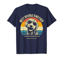 Ladda upp bild till gallerivisning, Mens Best Doodle Dad Ever T-Shirt Goldendoodle Dad Vintage Gift 29674
