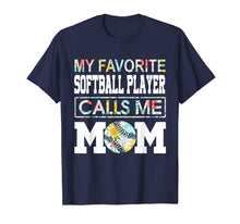 Ladda upp bild till gallerivisning, My Favorite Softball Player Calls Me Mom Flower T-Shirt 272589
