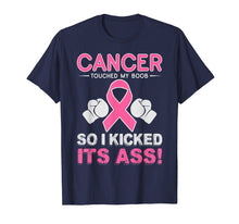 Ladda upp bild till gallerivisning, Funny shirts V-neck Tank top Hoodie sweatshirt usa uk au ca gifts for Kick Cancer Ass Funny Support Breast Cancer Awareness Shirt 2361941
