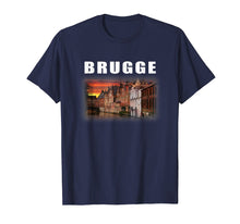 Ladda upp bild till gallerivisning, Funny shirts V-neck Tank top Hoodie sweatshirt usa uk au ca gifts for Retro Bruges-Belgium Souvenir Style Brugge T-Shirt 2130027
