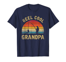Ladda upp bild till gallerivisning, Mens Vintage Reel Cool GRANDPA Fish Fishing Shirt Father's Day Gi 46180

