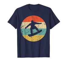 Ladda upp bild till gallerivisning, Funny shirts V-neck Tank top Hoodie sweatshirt usa uk au ca gifts for Snowboarding Shirt - Vintage Retro Snowboarder T-Shirt 1423127
